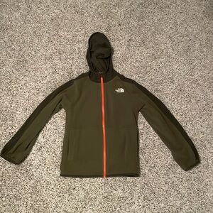 North Face Youth fleece zip up. Size 10/12